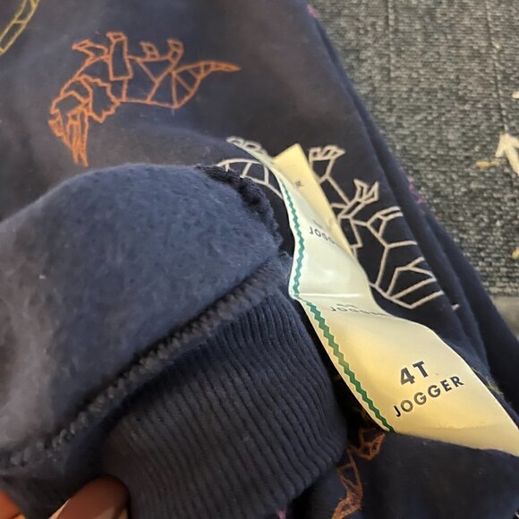 CAT & JACK -Baby- Printed Fleece Pull-on Pants - Picture 4 of 6